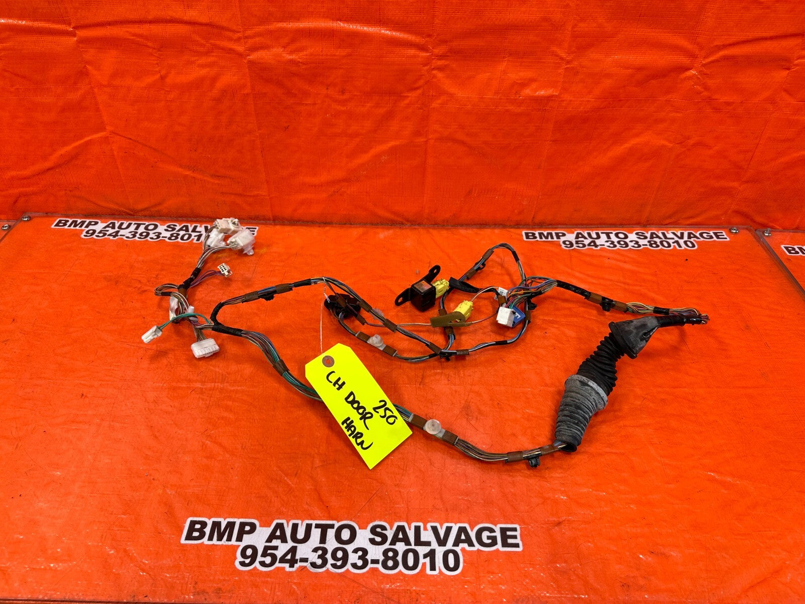 2000 00 TOYOTA CELICA GTS GT S   DRIVER LEFT FRONT DOOR WIRING HARNESS #2500