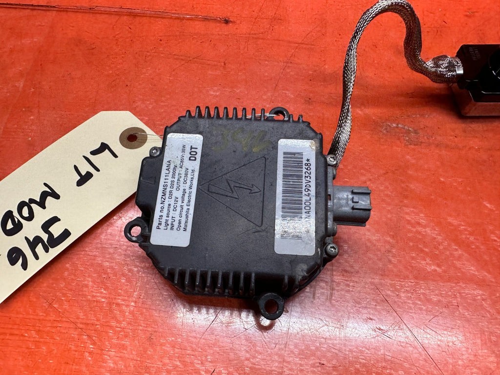 03-08 NISSAN 350Z HEADLIGHT HID XENON BALLAST CONTROL UNIT OEM #3467