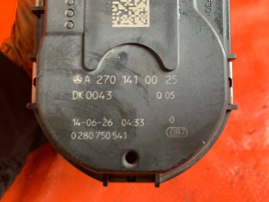 2014 MERCEDES BENZ CLA250 4MATIC   ENGINE THROTTLE BODY   A27014100252