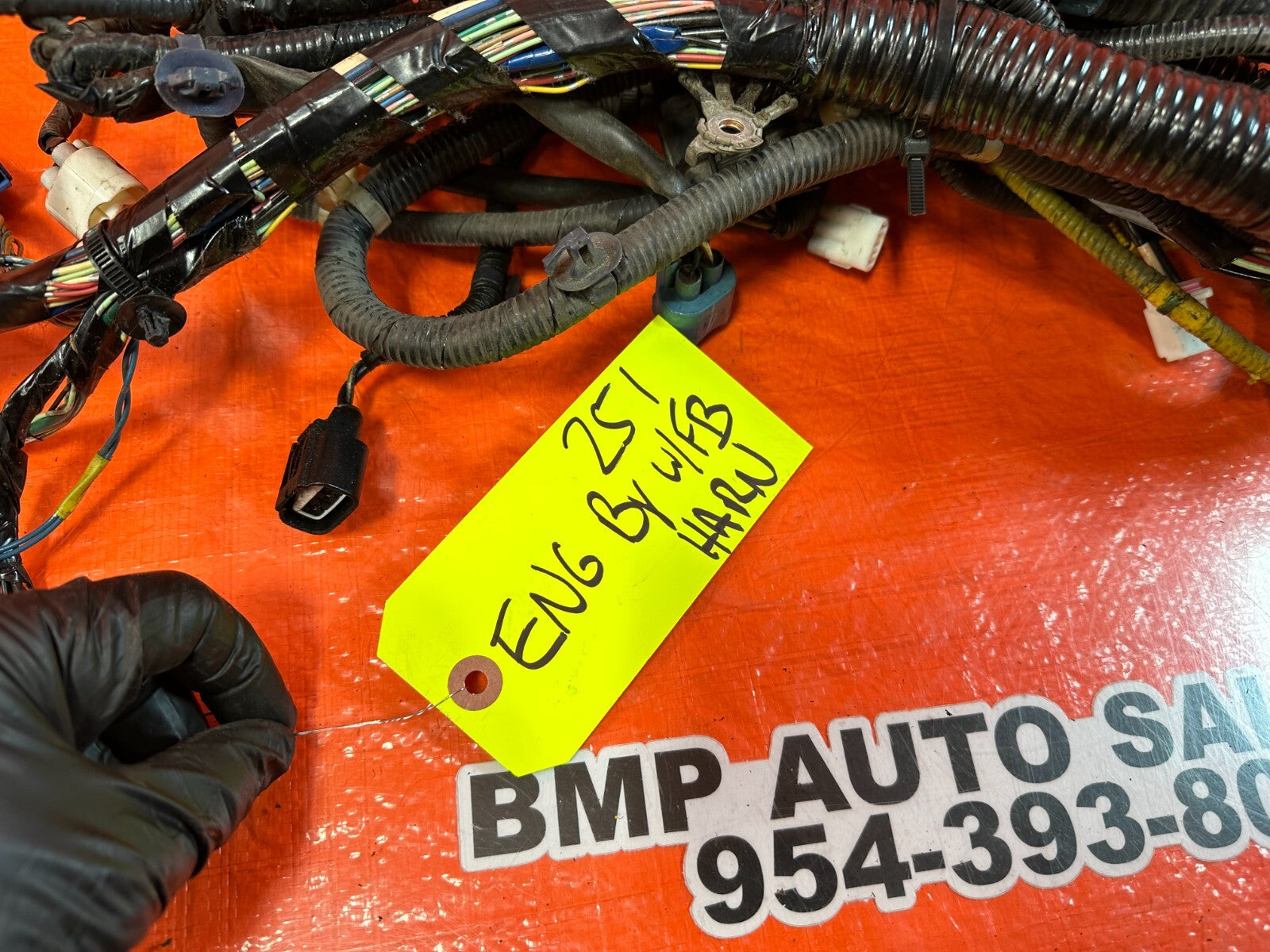 2010 10 HONDA ACCORD SEDAN EX   ENGINE BAY / UNDER HOOD WIRING HARNESS WIRE LOOM8