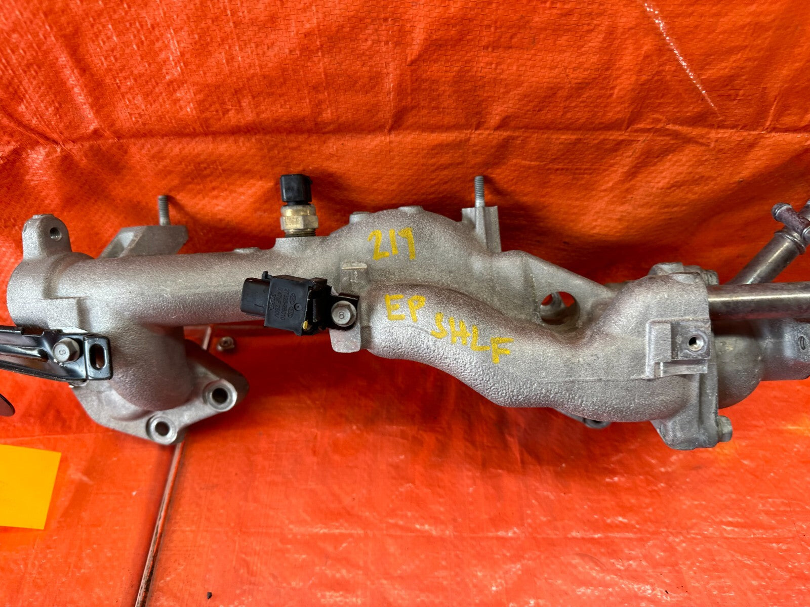 13 16 HYUNDAI GENESIS COUPE 3.8L   ALUMINUM COOLANT PIPE WATER PASSAGE   OEM 2194