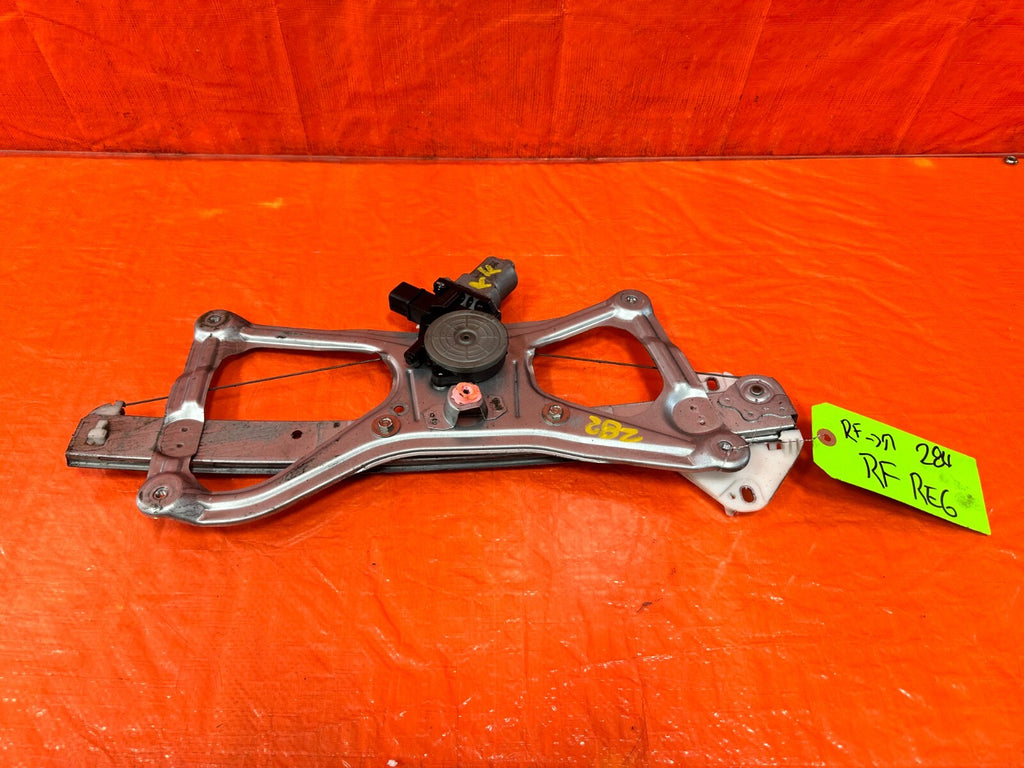 06 11 HONDA CIVIC SEDAN 4 DOOR PASSENGER RIGHT FRONT WINDOW REGULATOR OEM #2820