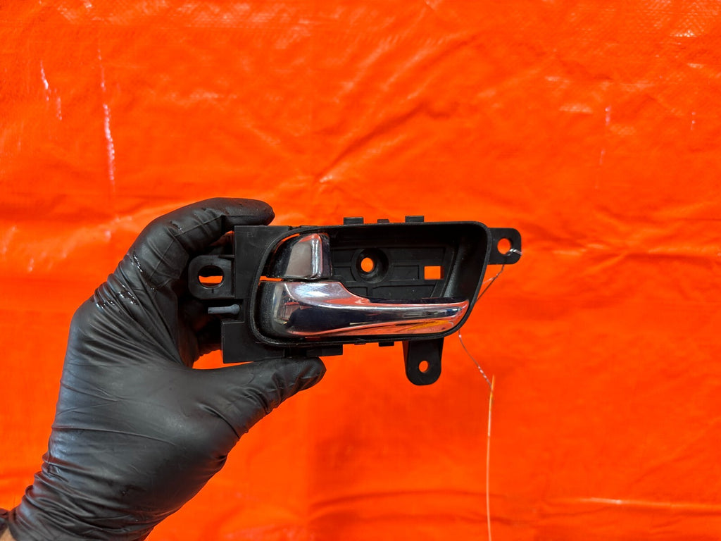 08 15 INFINITI G37 & Q60 COUPE DRIVER LEFT INTERIOR DOOR HANDLE W/ TRIM OEM #2480