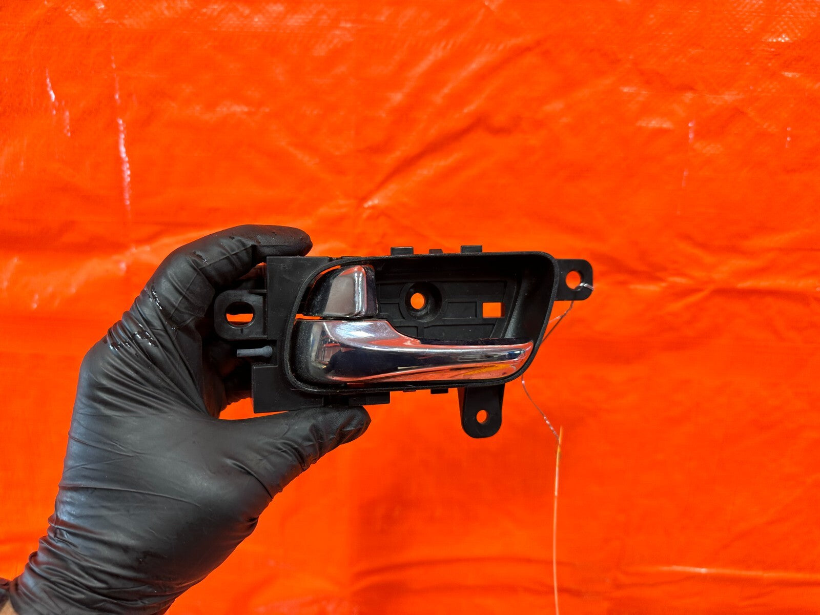08 15 INFINITI G37 & Q60 COUPE DRIVER LEFT INTERIOR DOOR HANDLE W/ TRIM OEM #2480