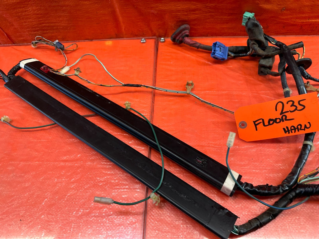 94 95 HONDA CIVIC DX HATCHBACK   INTERIOR FLOOR WIRING HARNESS WIRE LOOM OEM 2358