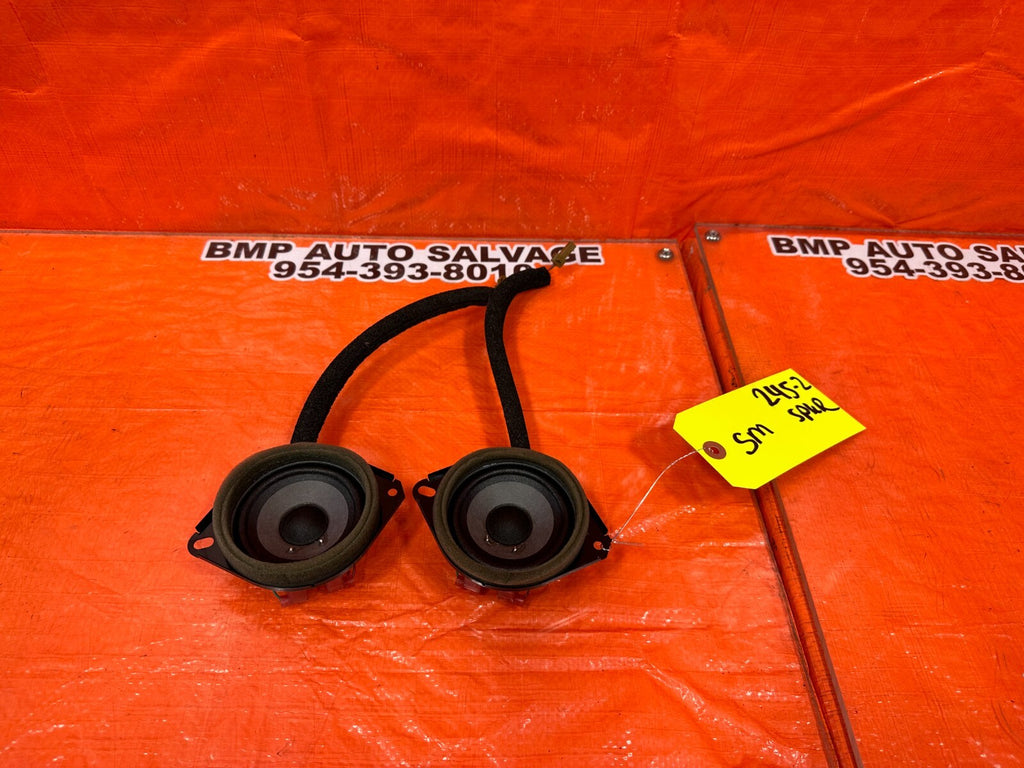 08 15 INFINITI G37 COUPE BOSE REAR QUARTER PANEL TRIM SPEAKERS LEFT RIGHT 2450