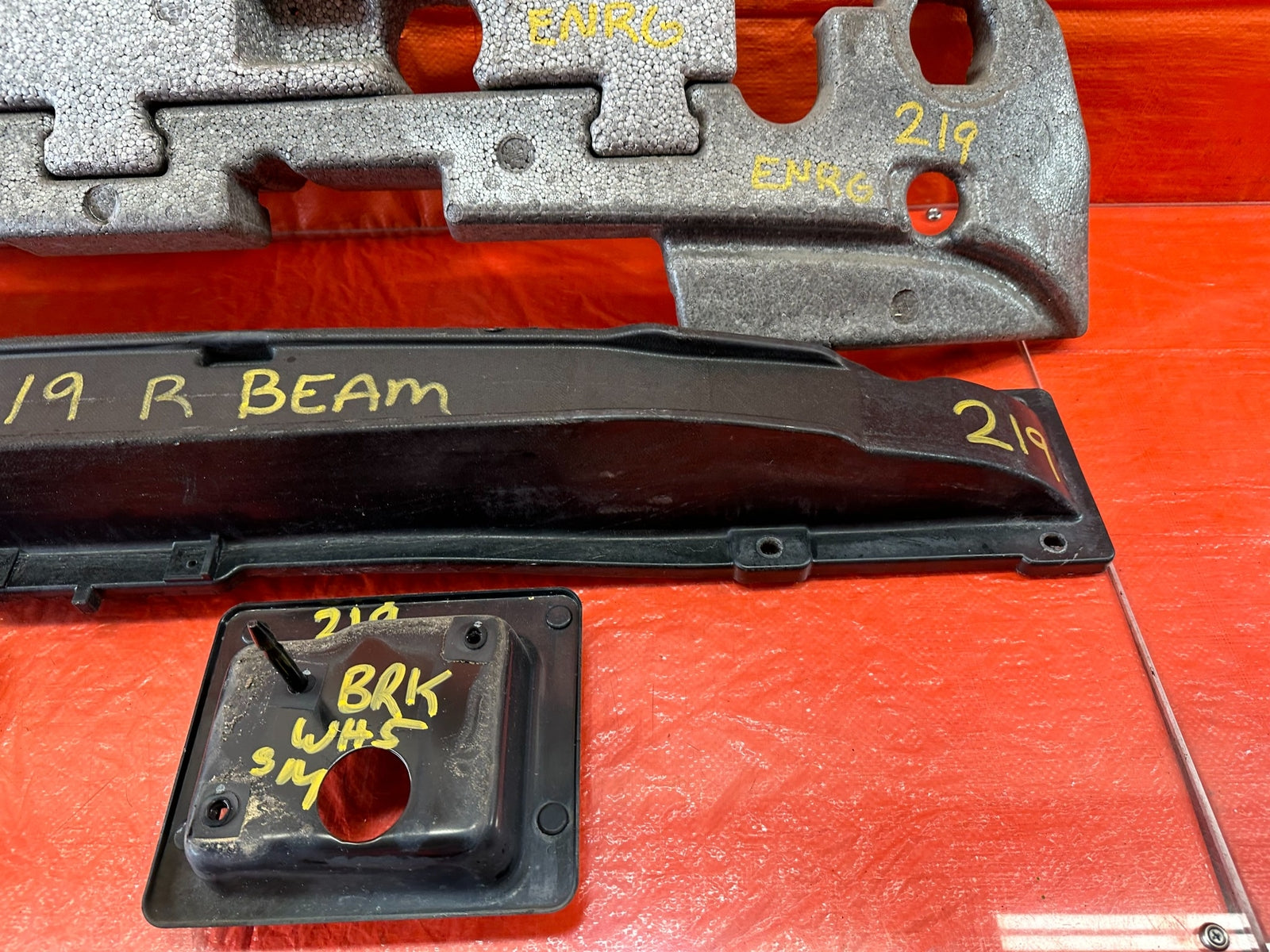 10 16 HYUNDAI GENESIS COUPE   REAR CRASH BEAM REINFORCEMENT RE BAR   OEM #2196