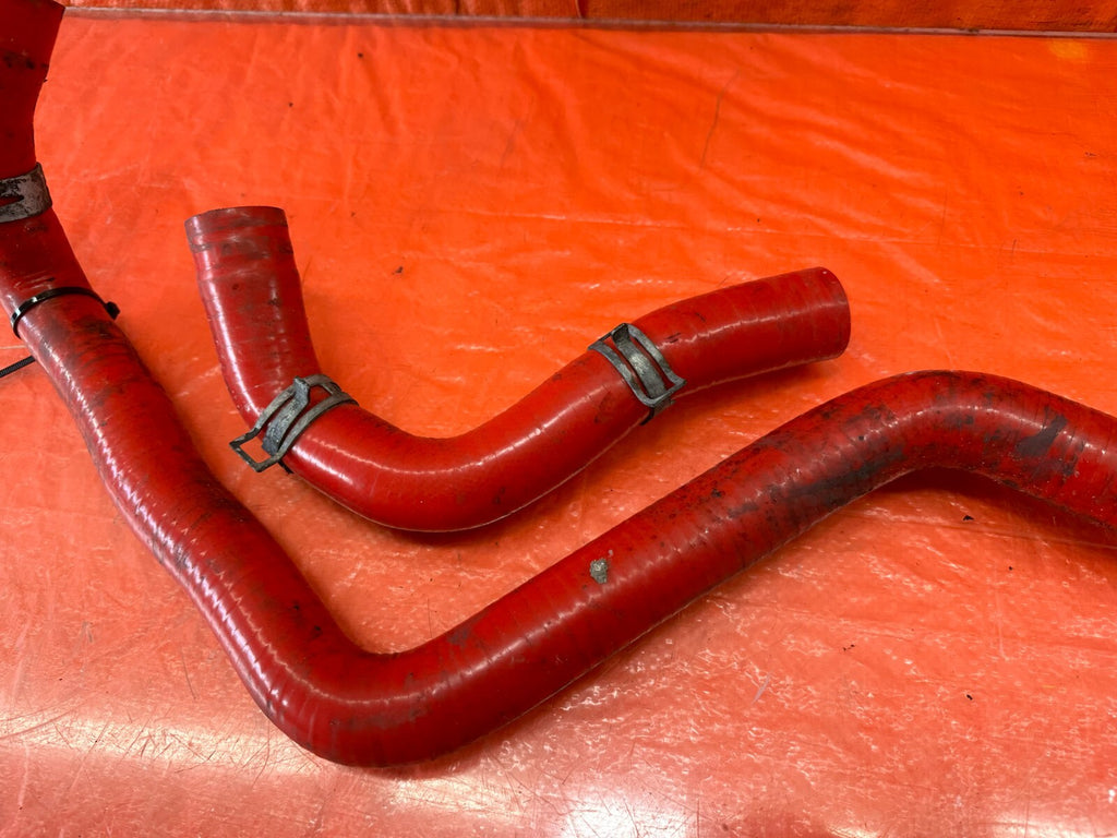 94 01 ACURA INTEGRA   RADIATOR HOSES   UNKNOWN BRAND   RED COLOR   #2282