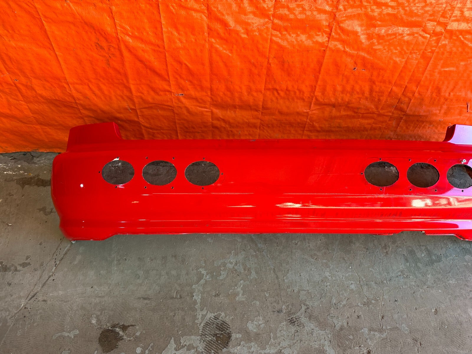 92 95 HONDA CIVIC HATCHBACK   REAR BUMPER COVER   CUT OUTS   FACOTRY OEM   #2355