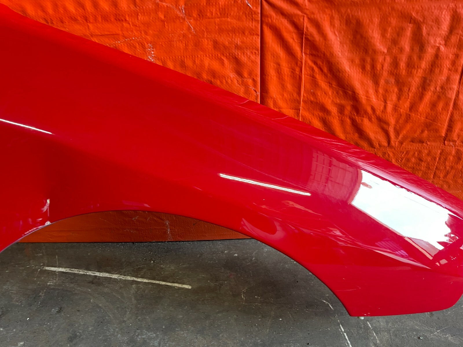 94 01 ACURA INTEGRA 2 & 4 DOOR PASSENGER RIGHT FENDER RED COLOR   OEM FACTORY4