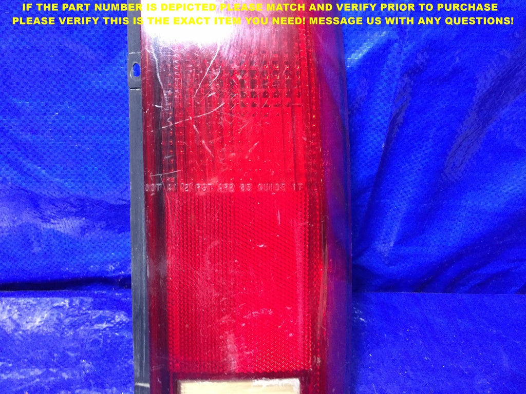 OEM 1985   2005 CHEVROLET CHEVY ASTROVAN PASSENGER RIGHT TAIL LIGHT 2