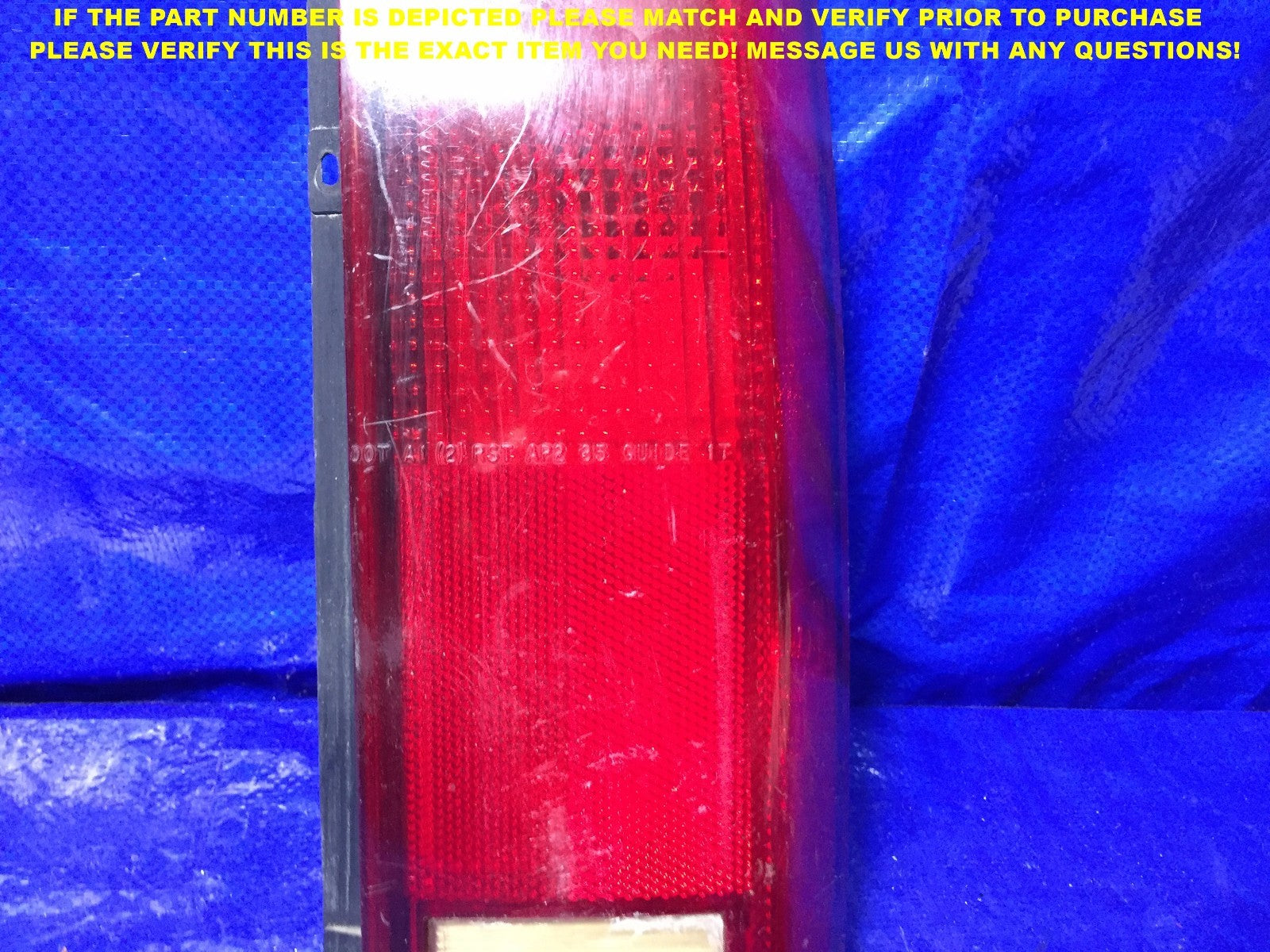 OEM 1985   2005 CHEVROLET CHEVY ASTROVAN PASSENGER RIGHT TAIL LIGHT 2