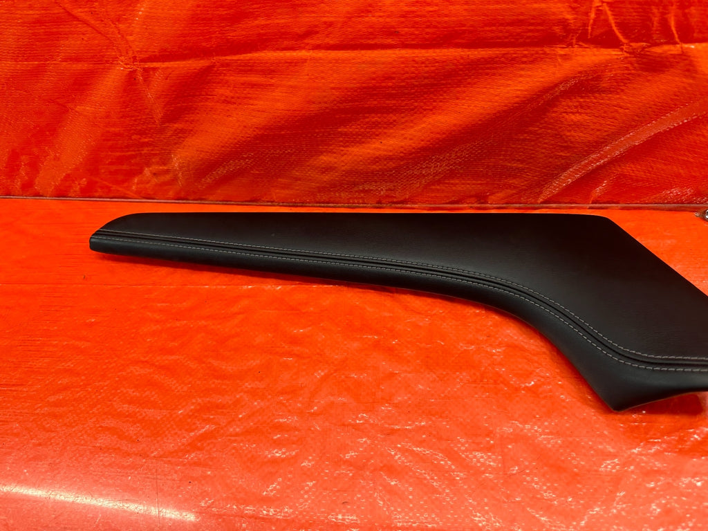14 17 INFINITI Q50   SHIFTER CONSOLE TRIM LEFT LOWER COVER KNEE PAD   OEM #18511
