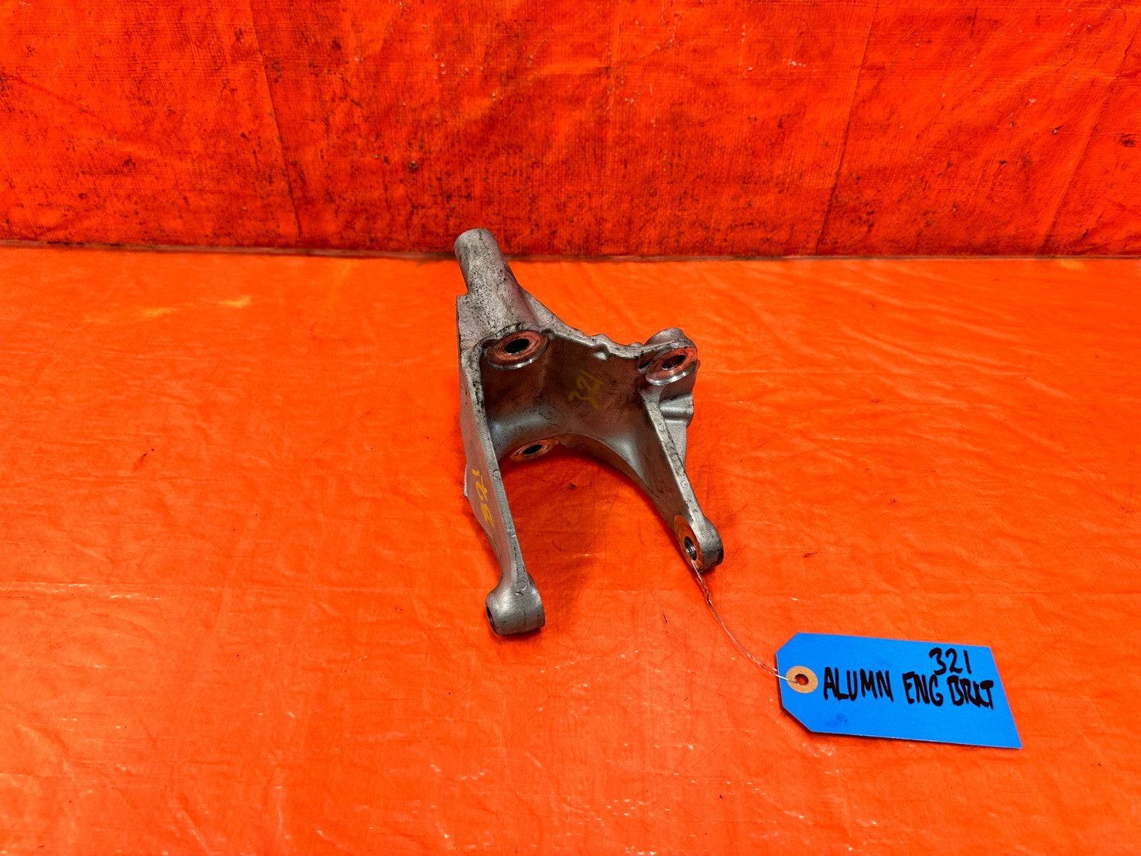 04 08 ACURA TSX   K24A2   REAR ALUMINUM ENGINE MOUNTING BRACKET OEM FACTORY #3210