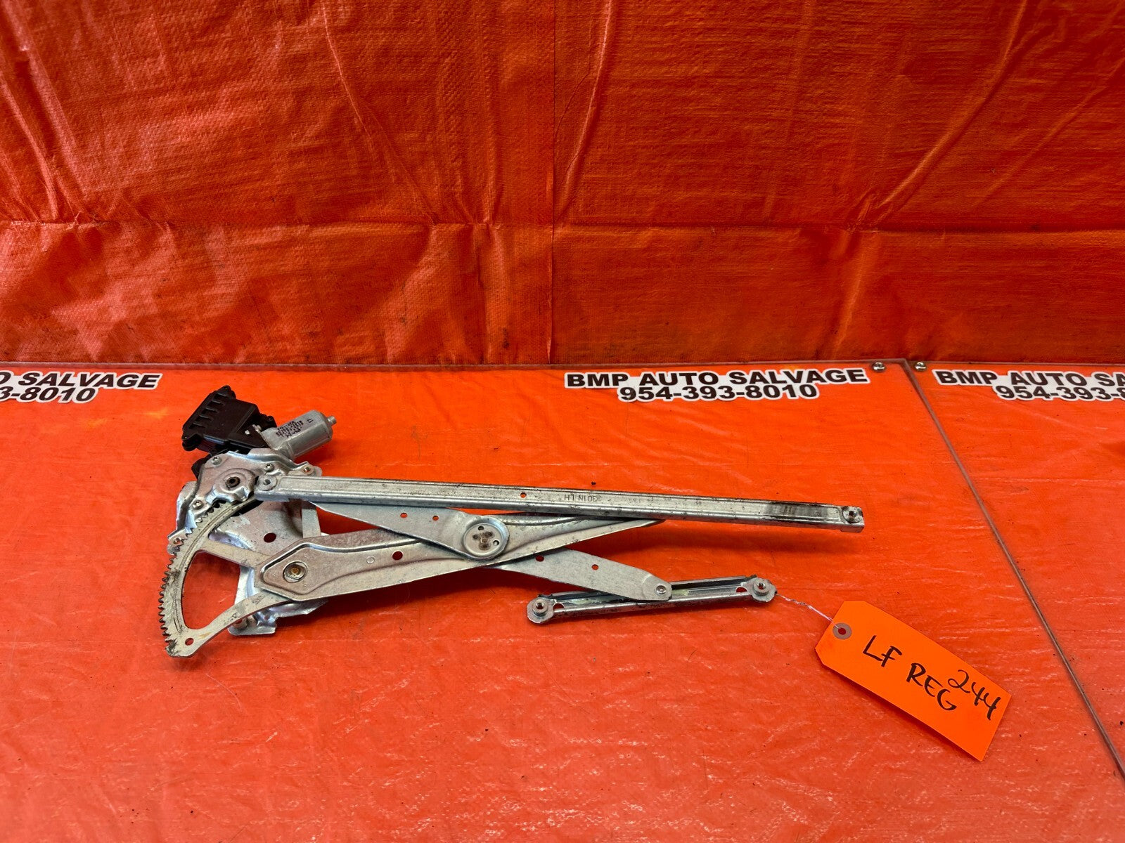 07 12 LEXUS ES350   DRIVER LEFT FRONT WINDOW REGULATOR W/ MOTOR   OEM #2440