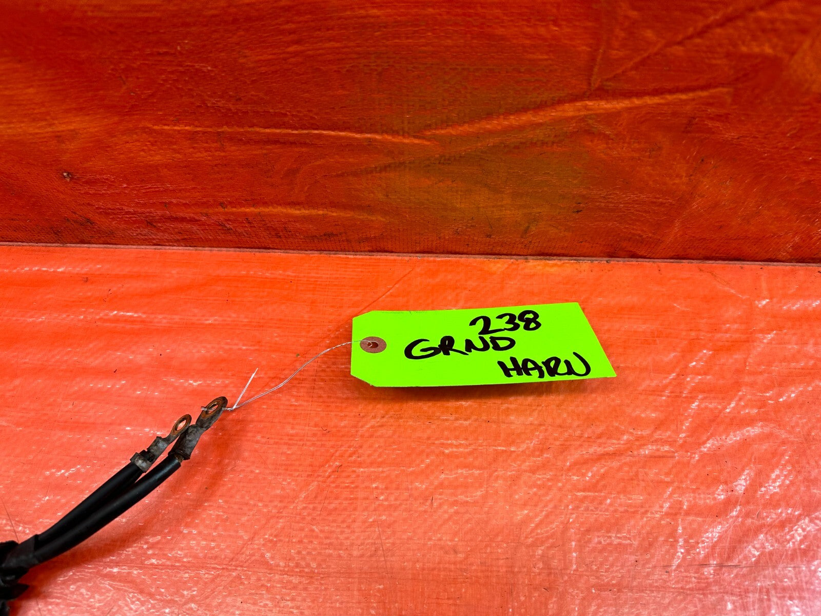 09 13 INFINITI  G37 SEDAN   GROUND WIRE HARNESS   OEM FACTORY #2381
