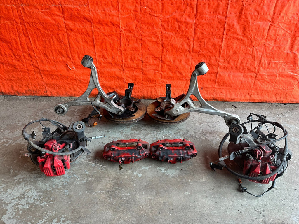 RSX HONDA INTEGRA DC5 TYPE R BREMBO SUSPENSION W/ ALUMINUM ARMS SPINDLES HUBS14