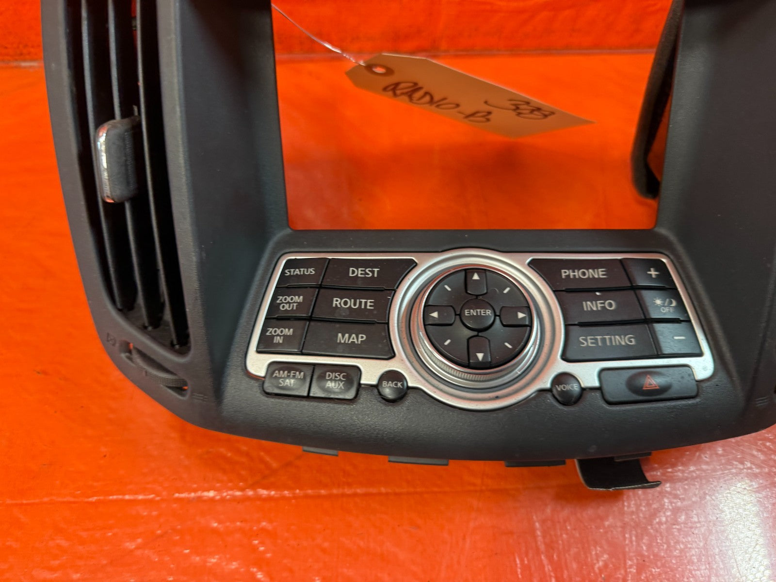 2008 INFINTI G37 COUPE S SPORT   NAVIGATION AND PHONE CONTROL UNIT   OEM #3285