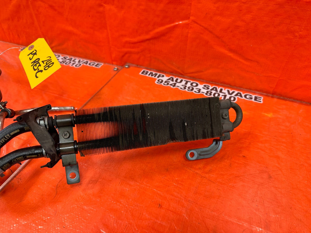08 15 INFINITI G37 2D   POWER STEERING FLUID OIL COOLER W/ TANK   OEM #2485