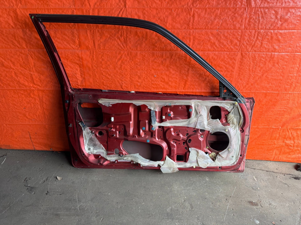90 91 HONDA CIVIC HATCHBACK   DRIVER LEFT DOOR SHELL SKELETON FRAME   OEM 3178