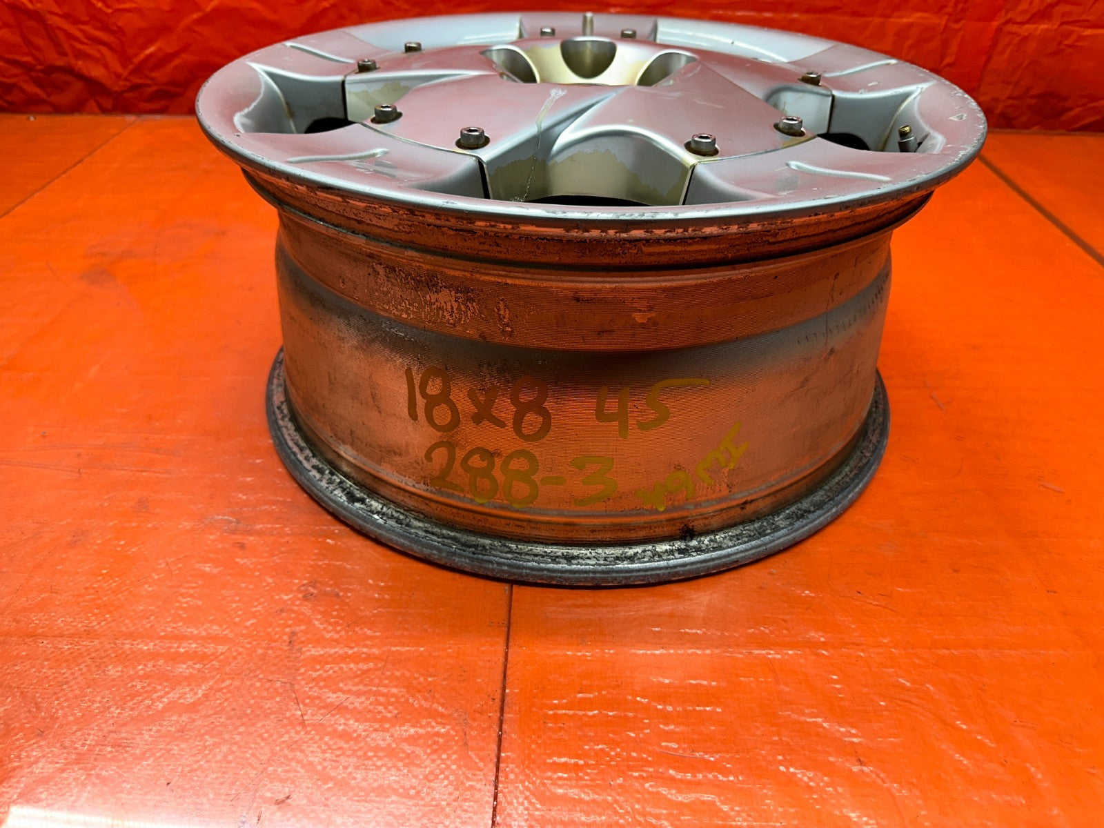 02 10 LEXUS SC430 18" 5 SPOKE DISH ALLOY WHEEL RIM 18x8 OEM13