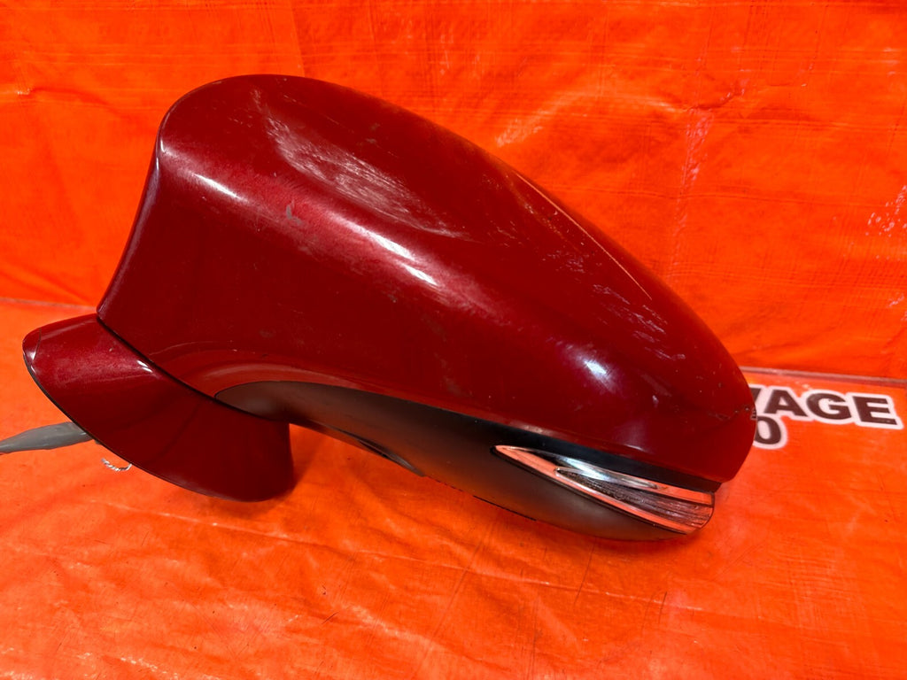 14 16 LEXUS IS250 IS350   DRIVER LEFT SIDE VIEW MIRROR   7 WIRE COUNT   OEM RED7