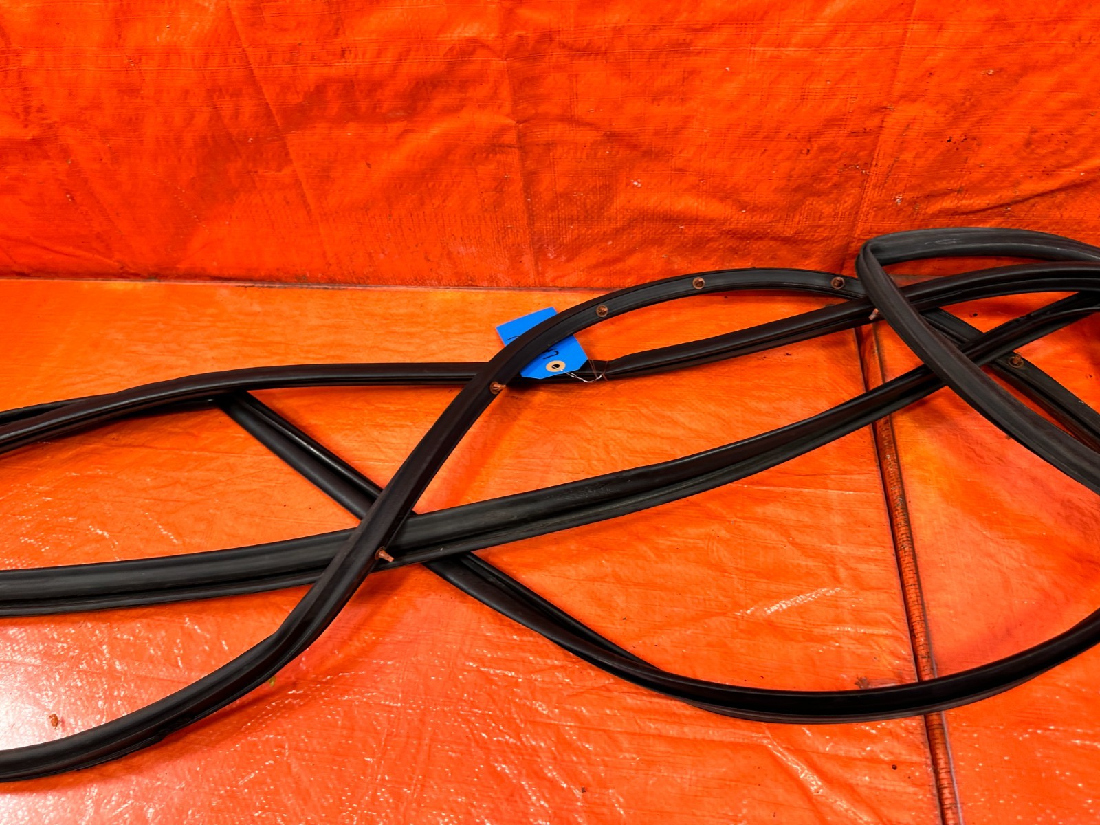 09 14 ACURA TSX   DRIVER LEFT FRONT   WEATHER STRIP TRIM & RUN CHANNEL OEM 3214