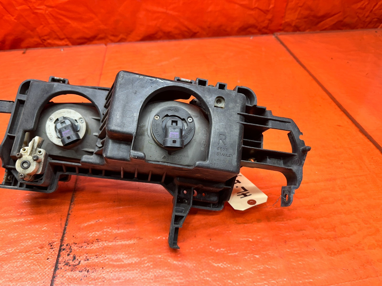 92 96 HONDA PRELUDE STANLEY HEADLIGHTS PAIR LEFT RIGHT FACTORY OEM #33217
