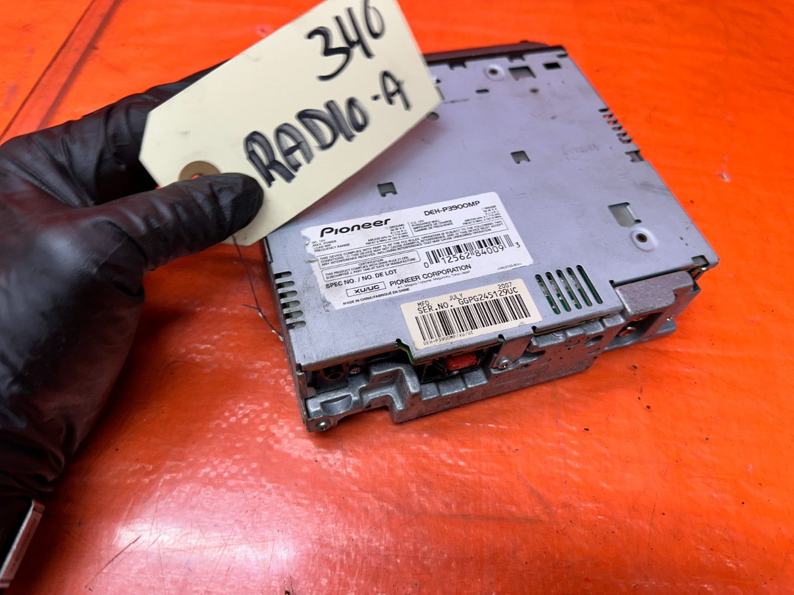 94-95 ACURA INTEGRA - DEH-P3900MP - #34013