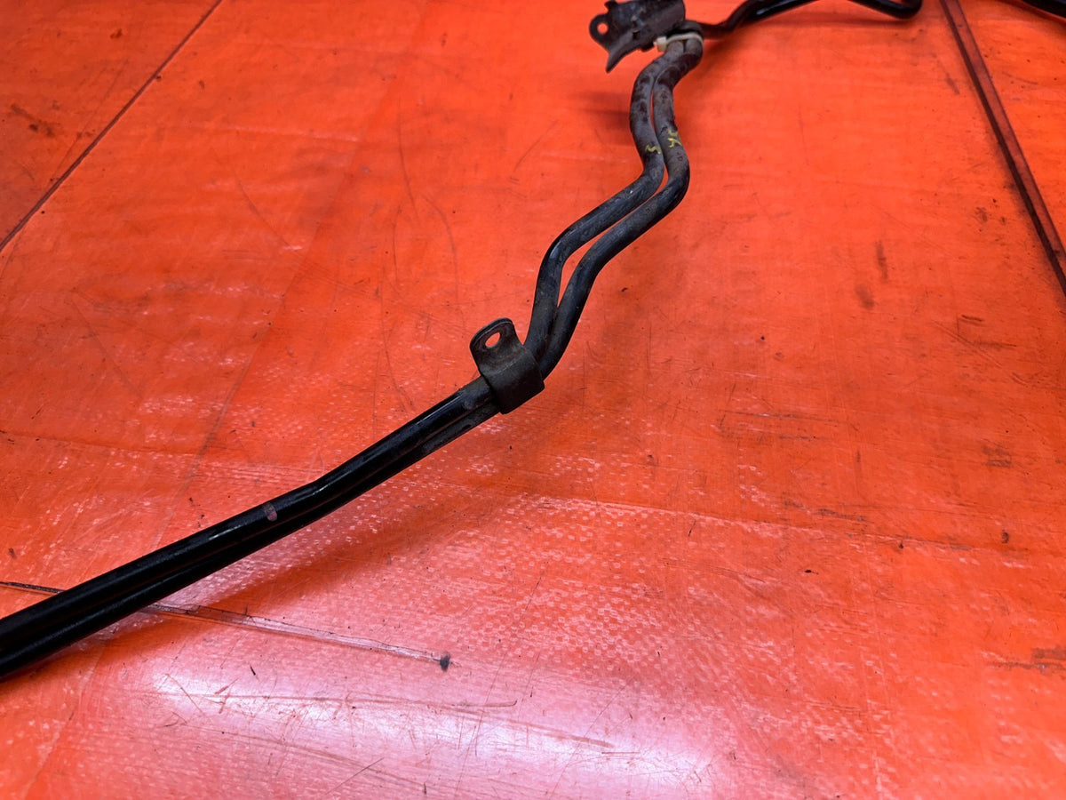 14-15 INFINITI Q50 3.7L AWD VQ37VHR POWER STEERING FLUID COOLER COOLING LINES #35
