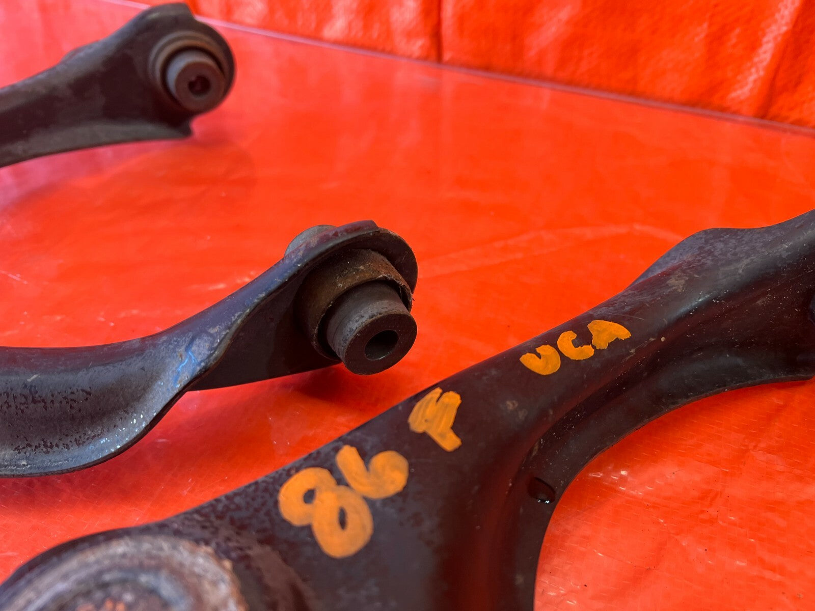 97 01 PRELUDE   BASE   CONTROL ARM SET   LEFT AND RIGHT UPPER FITMENT ARMS   OEM6