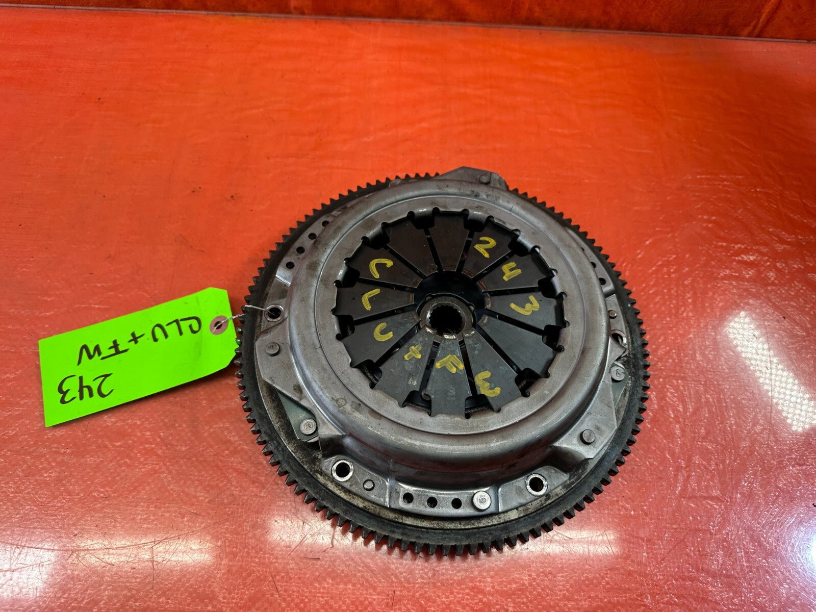 88 91 HONDA CRX   CLUTCH FLYWHEEL & PRESSURE PLATE KIT   #24312
