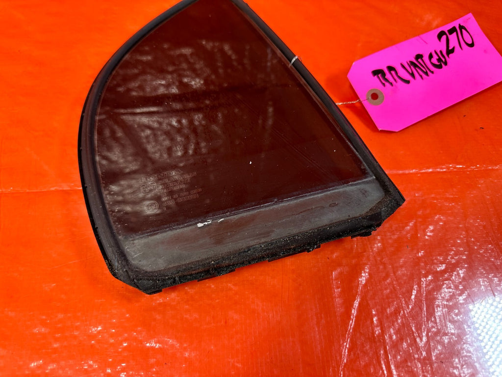 06 11 HONDA CIVIC SEDAN 4 DOOR   PASSENGER RIGHT REAR   QUARTER GLASS   OEM #2705
