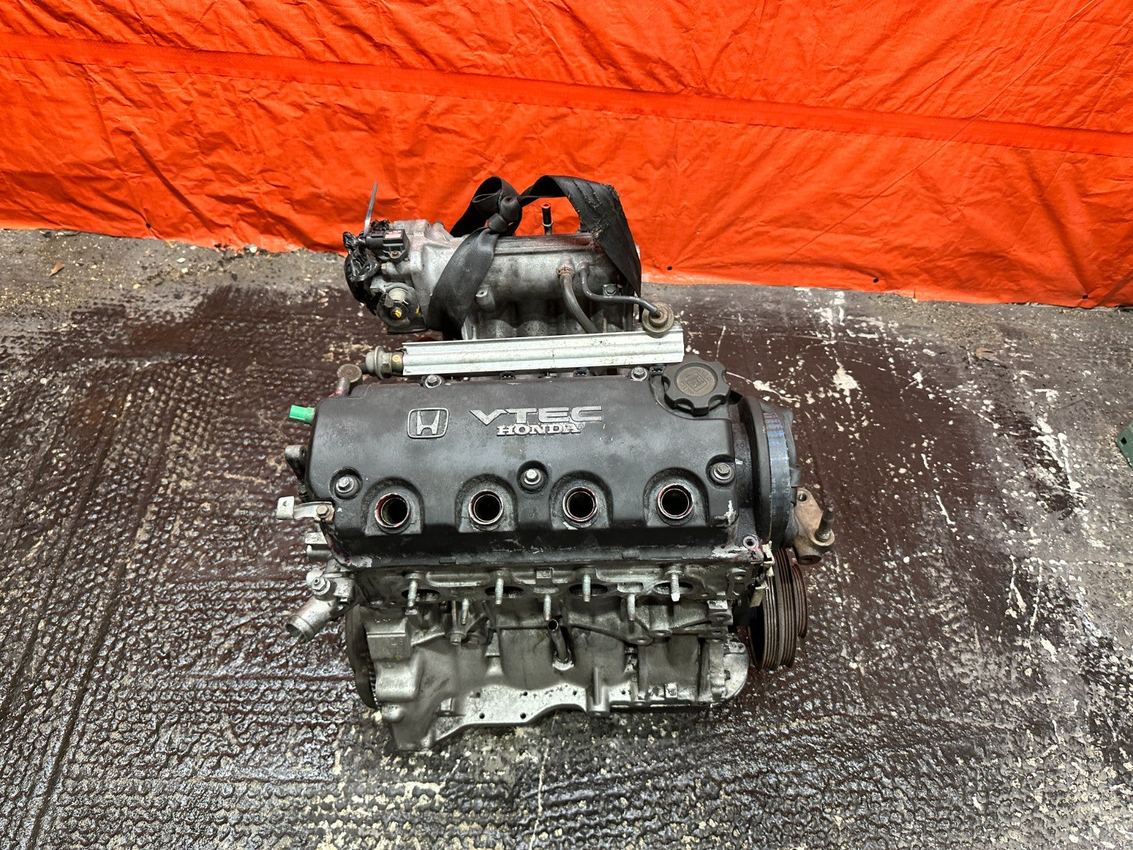 92 95 HONDA CIVIC EX 1.6L D16Z6 SOHC VTEC ENGINE MOTOR LONG BLOCK OEM FACTORY6