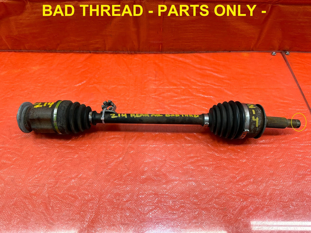 08 15 LANCER EVOLUTION X EVO 10   PASSENGER RIGHT REAR AXLE   OEM FACTORY OE 2140