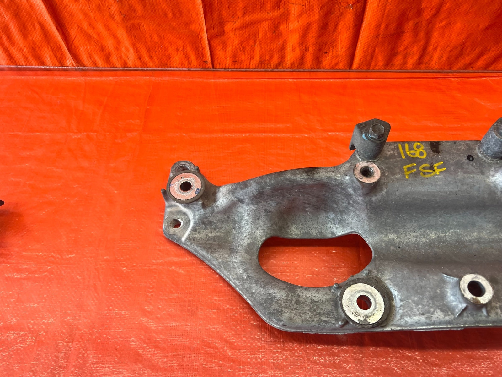09 14 ACURA TSX 2.4L   FRONT ALUMINUM SUB FRAME CROSSMEMBER REINFORCEMENT BRACE8