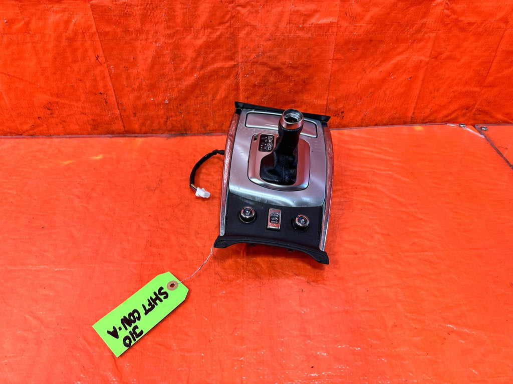 09 13 INFINITI G37 CONVERTIBLE   AUTOMATIC SHIFTER CONSOLE COMPLETE   OEM #3101