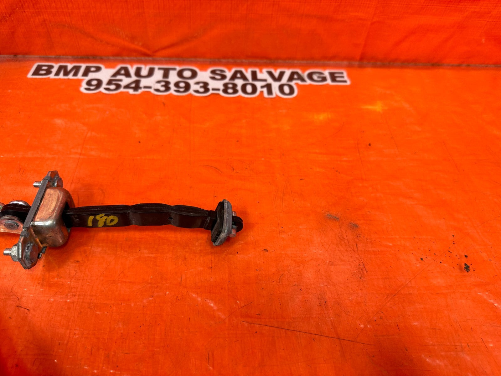 15 21 SUBARU WRX & STI PASSENGER REAR DOOR CHECKER HINGE ARM STOPPER OEM #1804