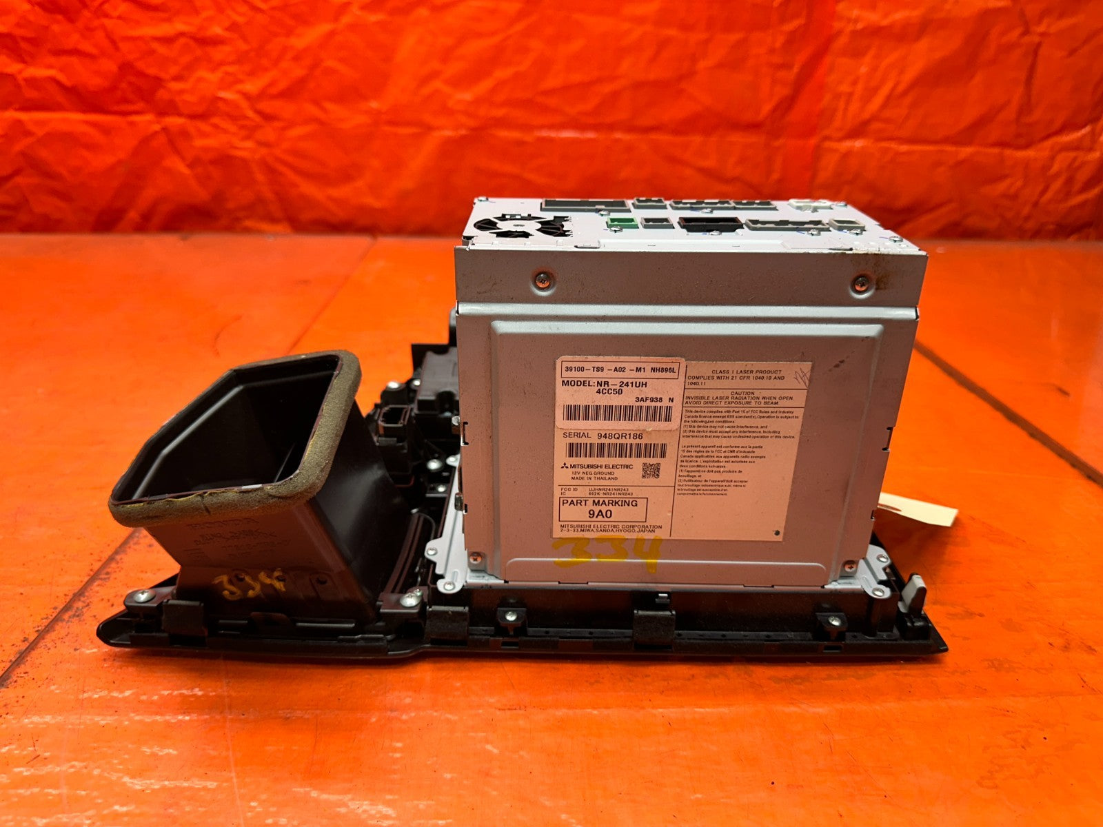 13 15 HONDA CIVIC SI 2.4L RADIO TOUCH SCREEN DISPLAY 39100 TS9 A02 M1 OEM #33410
