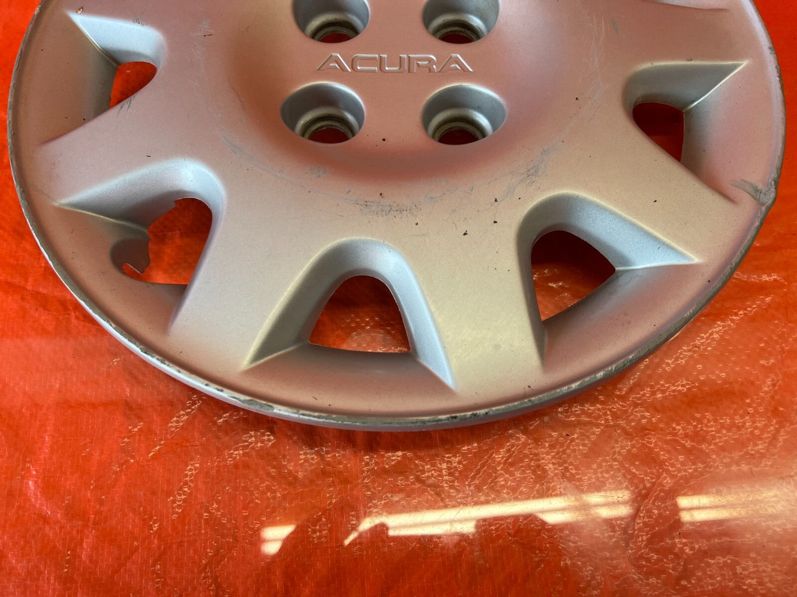 94 01 ACURA INTEGRA   9 SPOKE HUB CAP PLASTIC WHEEL COVER TRIM   OEM #119 13