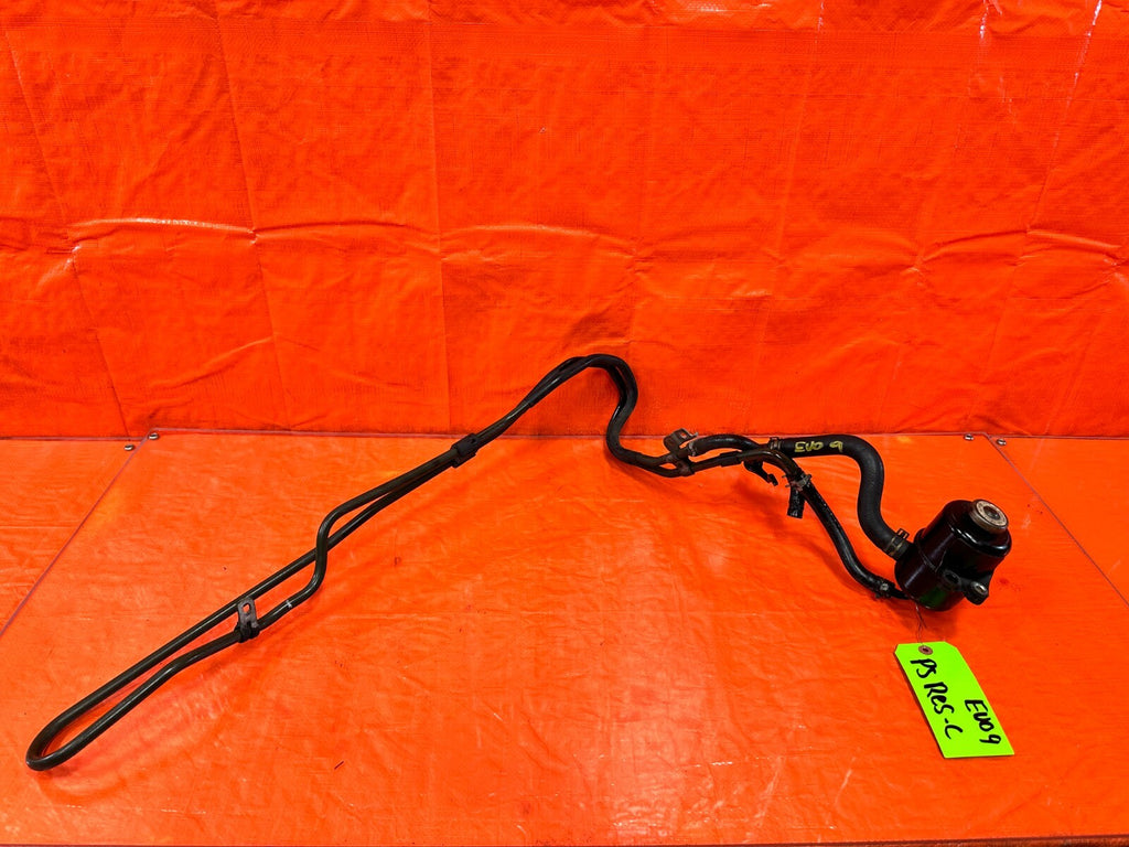 03 06 LANCER EVOLUTION VIII 8 EVO IX 9   POWER STEERING RESERVOIR TANK AND LINES0