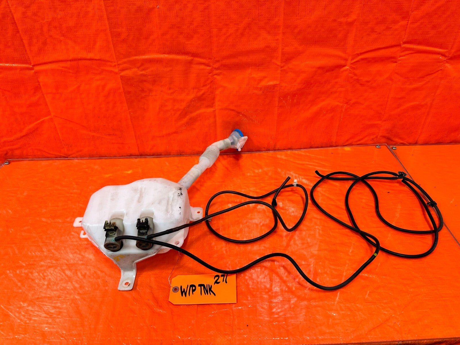 02 06 ACURA RSX TYPE S   WINDSHIELD WIPER RESERVOIR W/ MOTOR & LINES OEM #2710