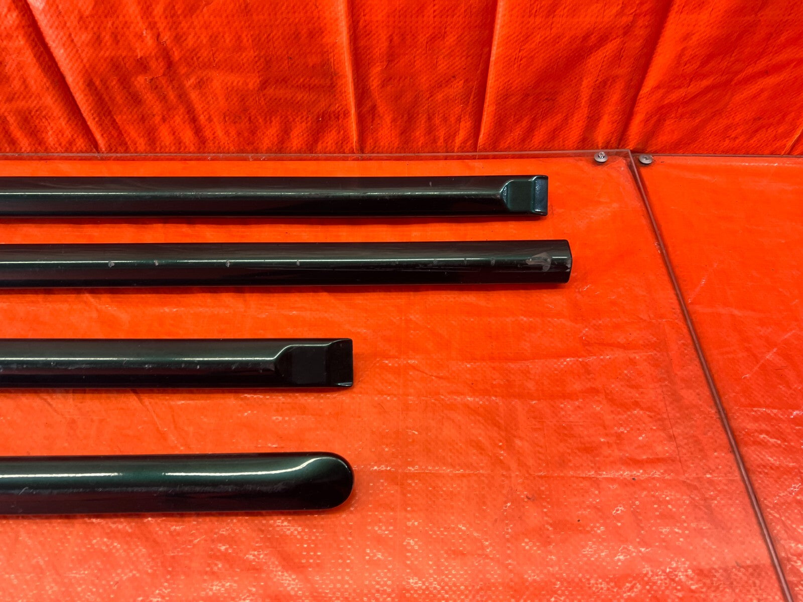 96 00 HONDA CIVIC SEDAN BODY DOOR MOLDING TRIM SET LEFT & RIGHT COMPLETE OEM 1454