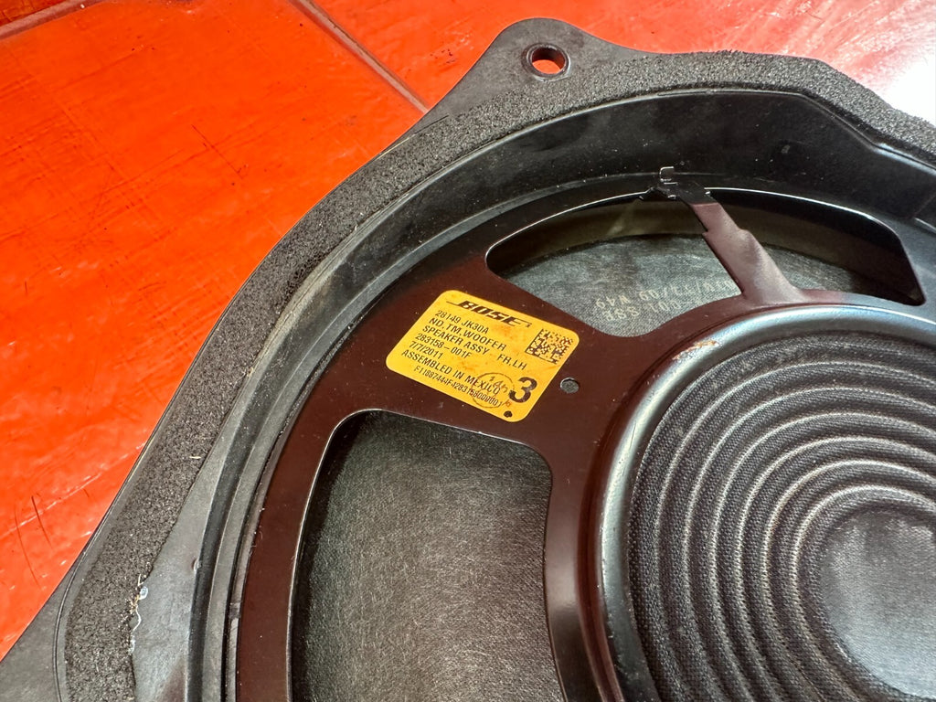 09 13 INFINITI  G37 SEDAN   BOSE MODEL   DRIVER LEFT FRONT SPEAKER   OEM #2386