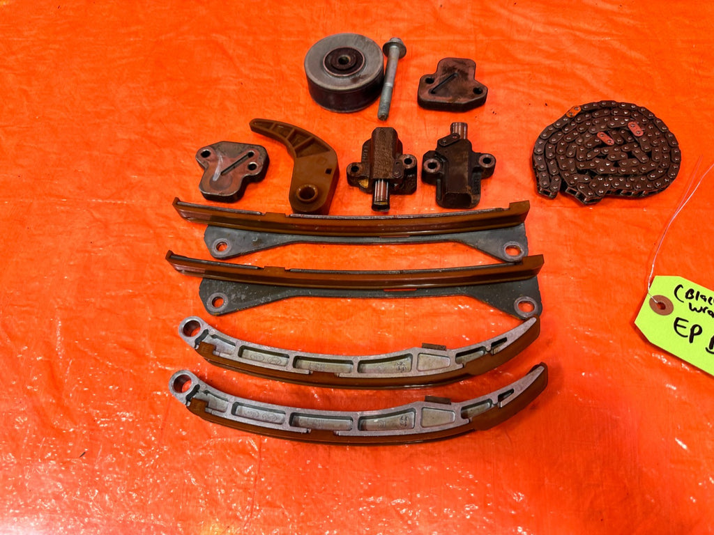 13 16 HYUNDAI GENESIS COUPE 3.8L TIMING CHAIN KIT GUIDES TENSIONER OEM #2995