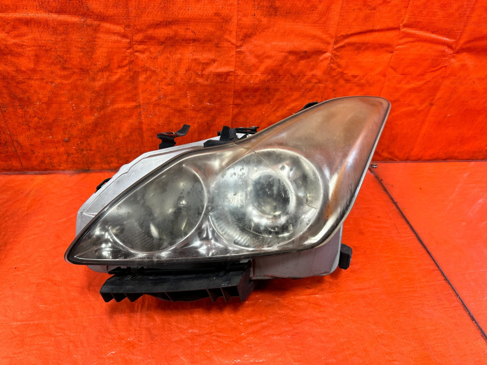 08 09 INFINITI G37 2D COUPE   LEFT HEADLIGHT  HEADLAMP W/ ALL MODULES   OEM 3200