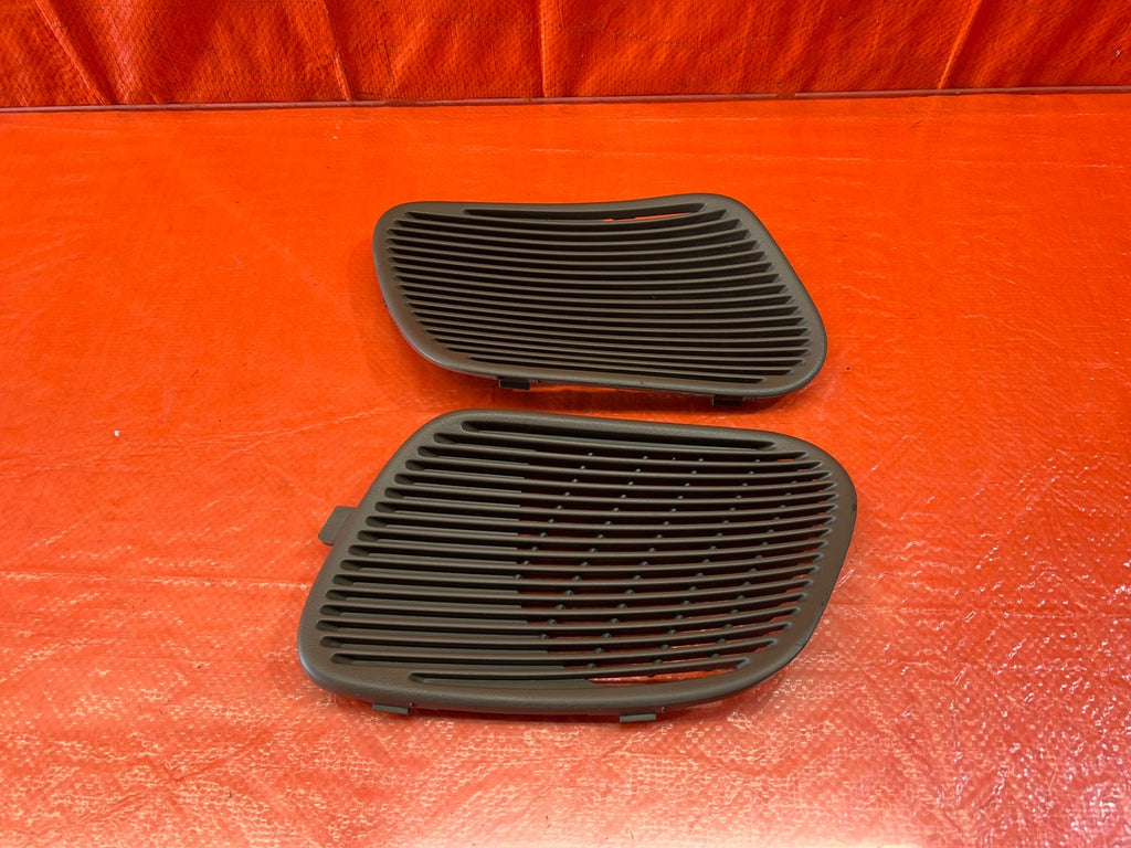 94 01 ACURA INTEGRA 2D REAR SPEAKER COVER TRIM PLASTIC LEFT & RIGHT TAN OEM #1644