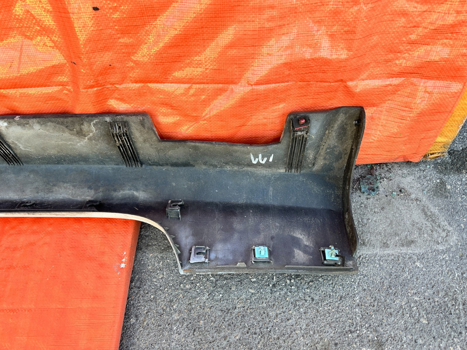 10 16 HYUNDAI GENESIS COUPE RIGHT SIDE SKIRT ROCKER MOLDING TRIM OEM #32513
