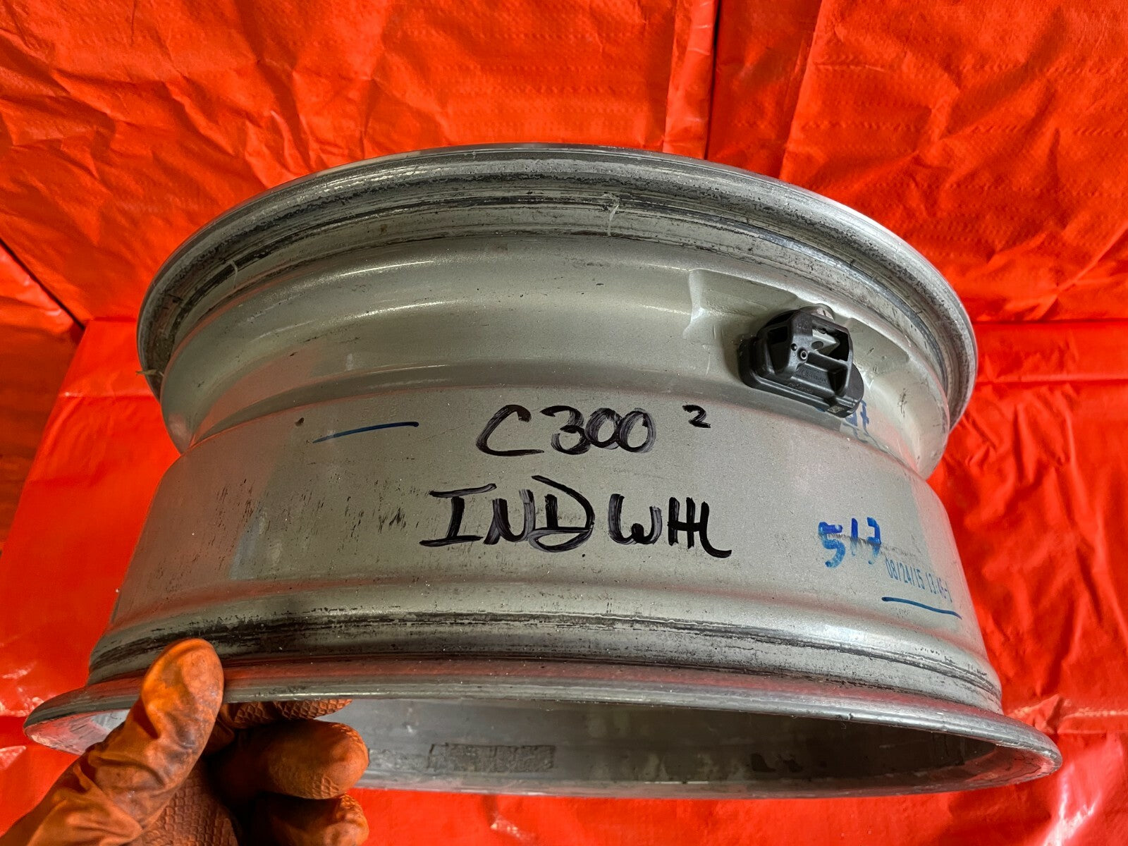 15 18 MERCEDES BENZ C300 W205   WHEEL RIM   A205 401 02 00   OEM OE FACTORY   8