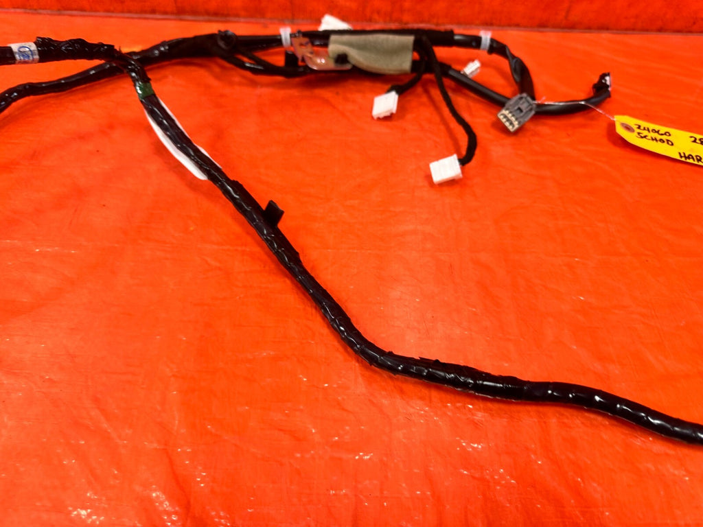 17 19 INFINITI Q60   HEADLINER HEAD LINER TOP OF ROOF WIRE HARNESS LOOM OEM #2896